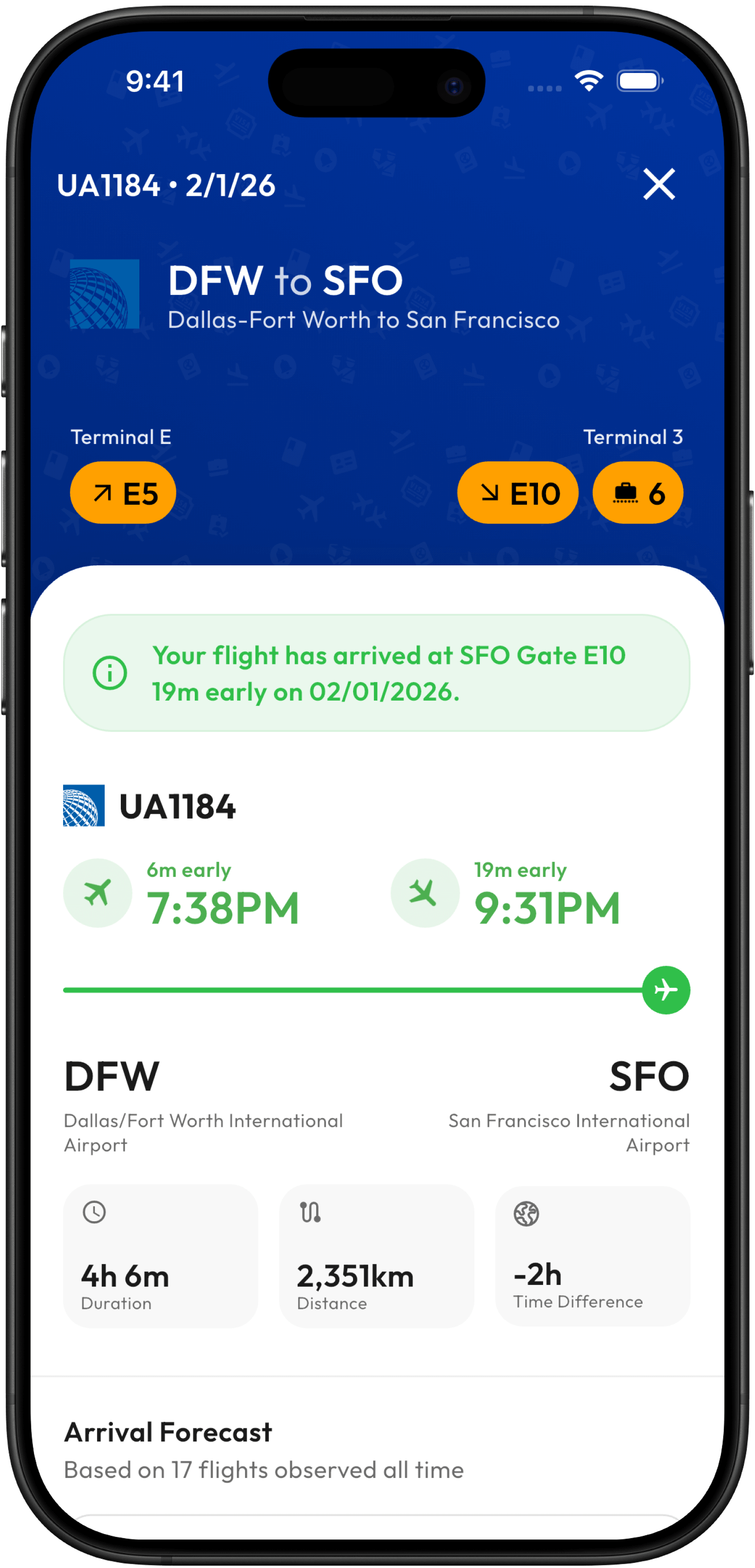 Wayflight Flight Details