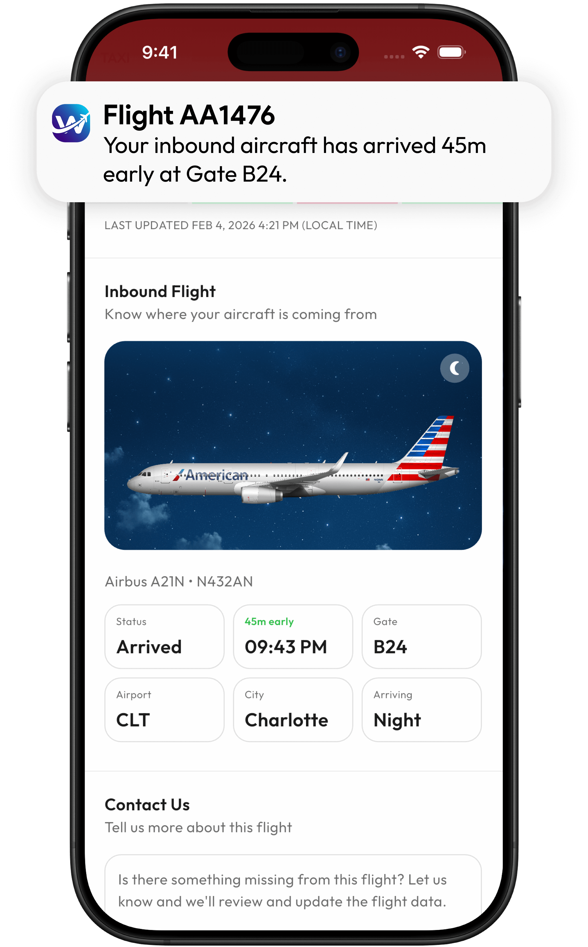 Wayflight Inbound Flight