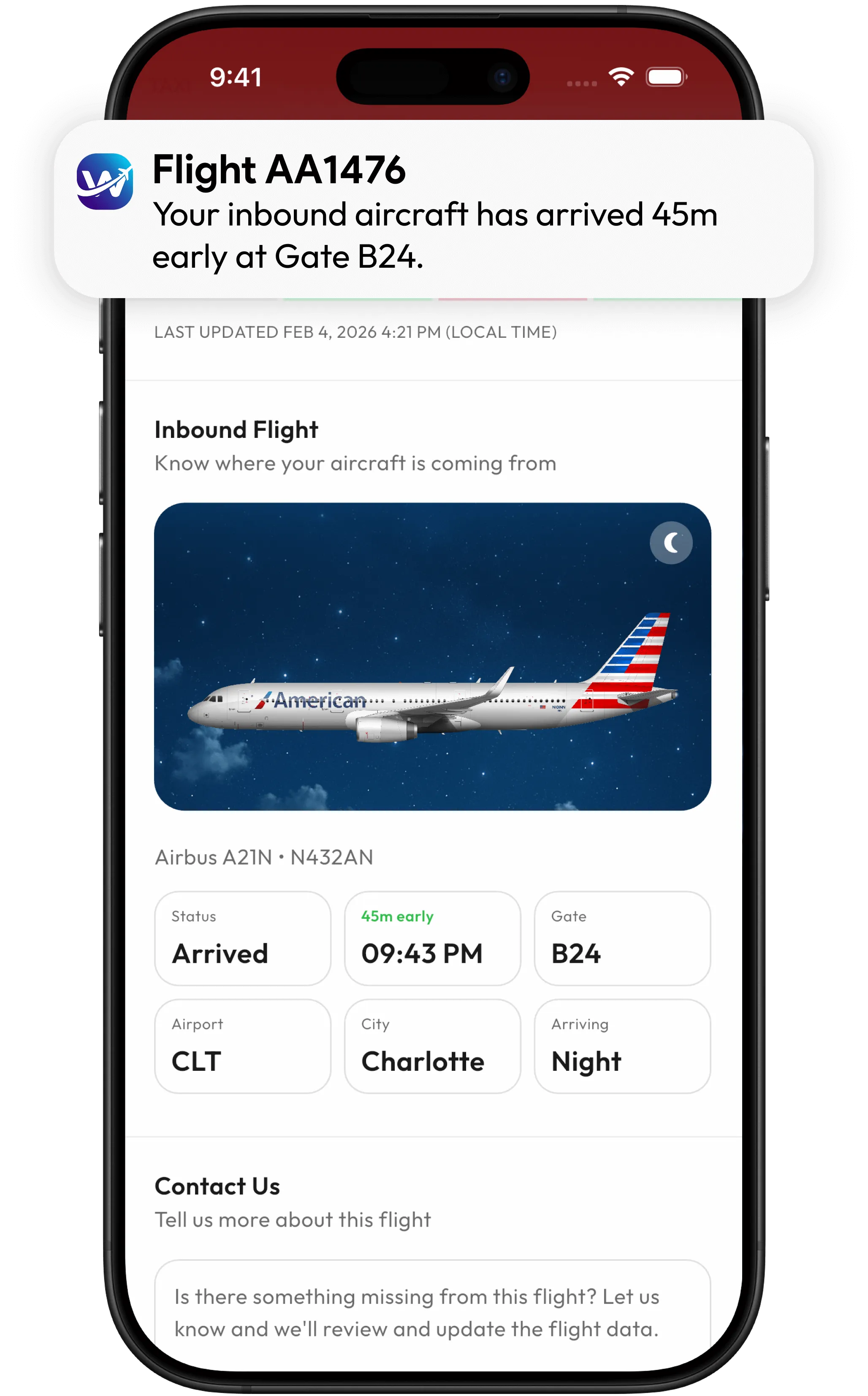 Wayflight Inbound Flight